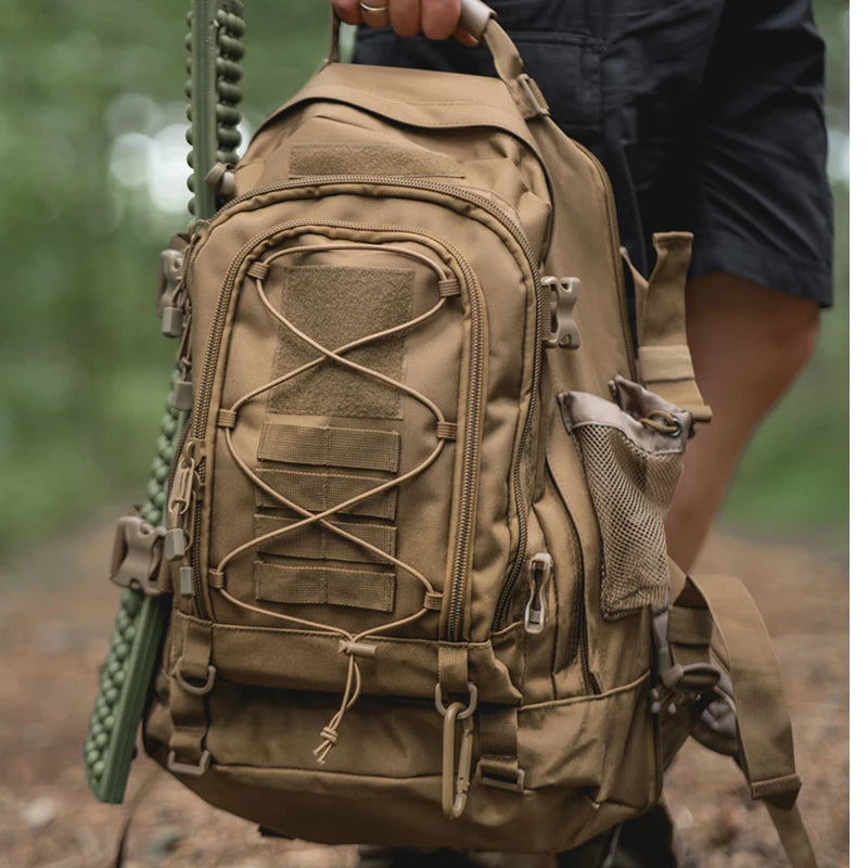 Outdoor Tactical Backpack Men's Outdoor Hiking Bag Capacity Military Army Bags