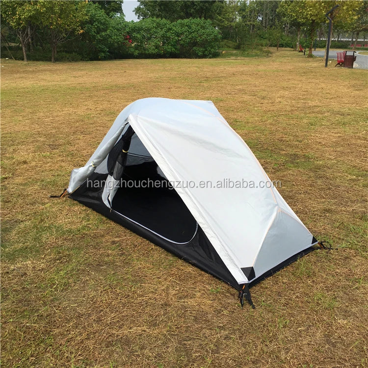 Double Layer 1 Person camping Tent Waterproof ultralight Lightweight Tents