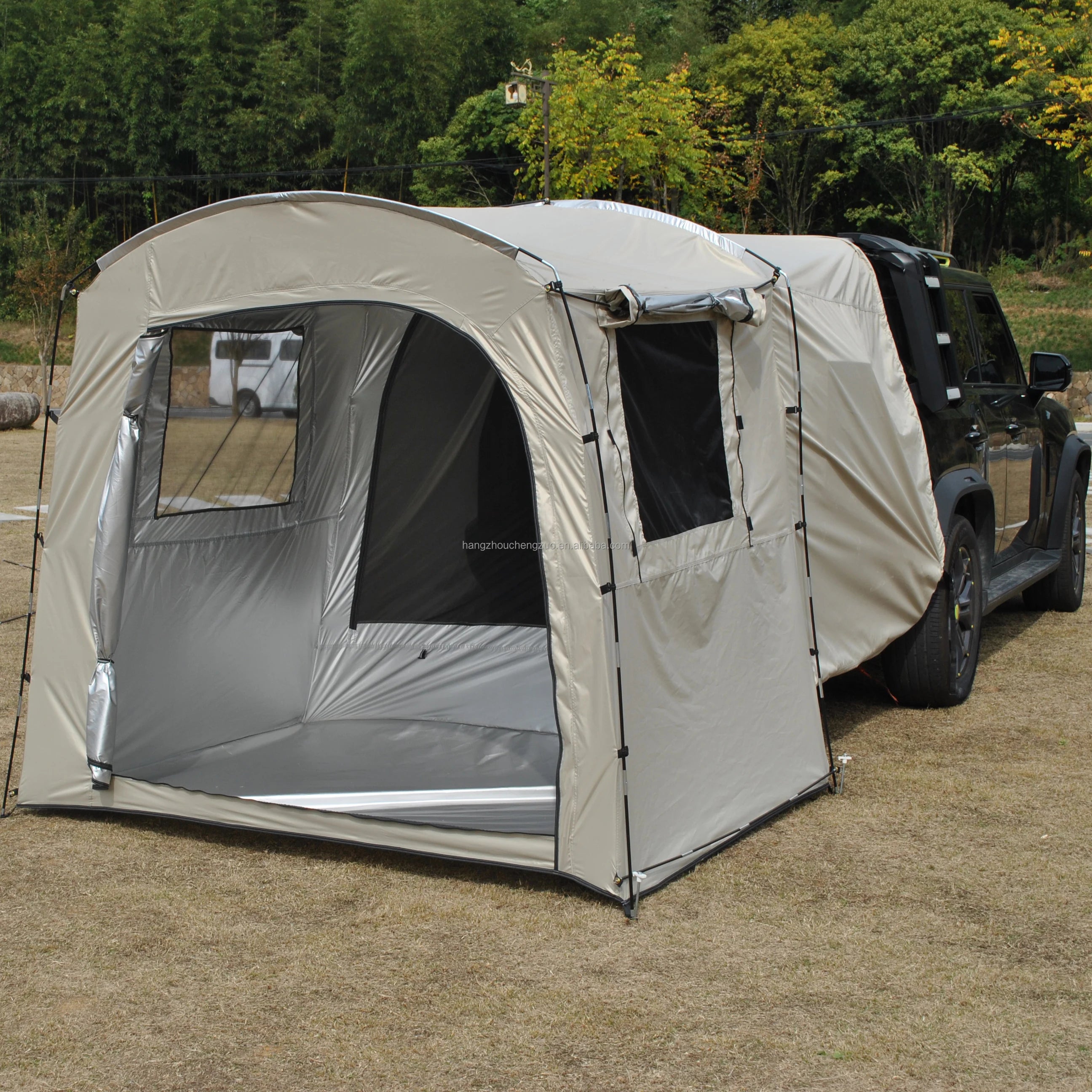2-Person SUV Tailgate Tent Easy Setup Waterproof Outdoor Camping Van