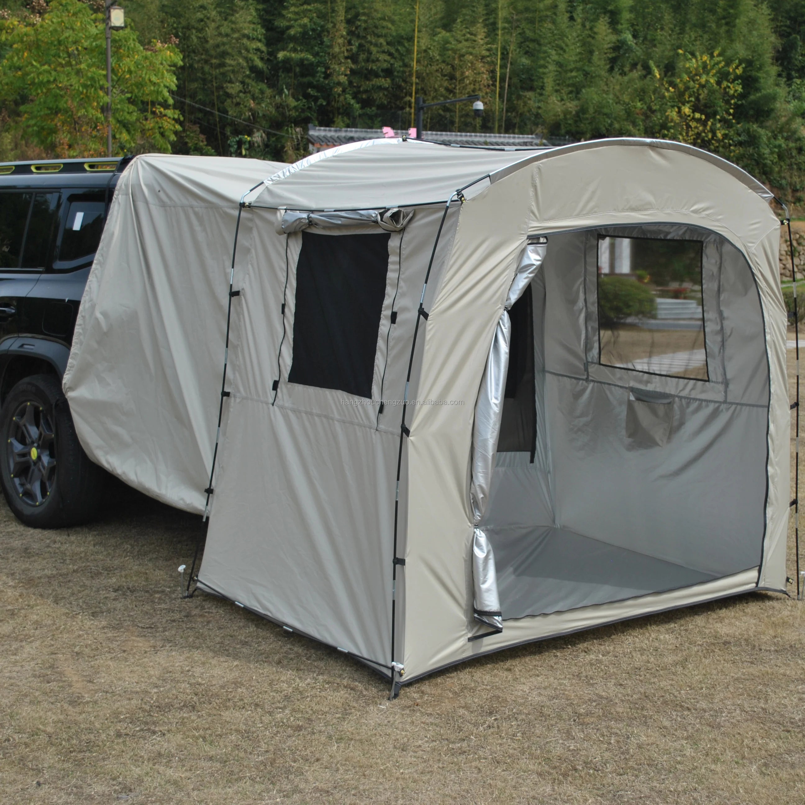 2-Person SUV Tailgate Tent Easy Setup Waterproof Outdoor Camping Van