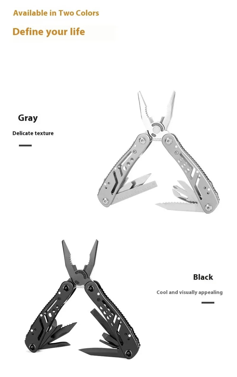 Multi-Function Folding Pliers, Outdoor Survival Camping Tool Multi-Tool