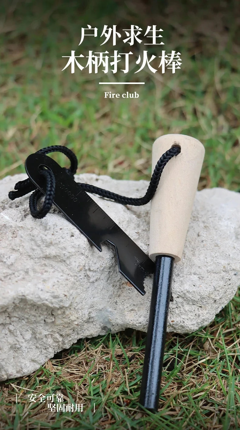 Portable Outdoor Waterproof Flint Camping Equipment Survival Tools