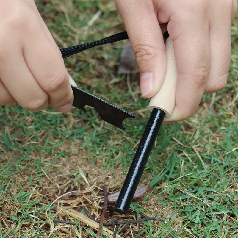 Portable Outdoor Waterproof Flint Camping Equipment Survival Tools