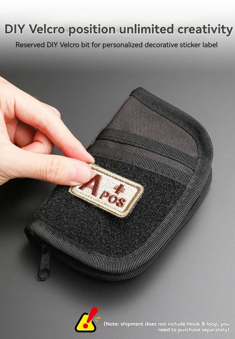 Outdoor Kit Carry-on Card Bag Wallet Multi-purpose EDC Tools Storage Bag