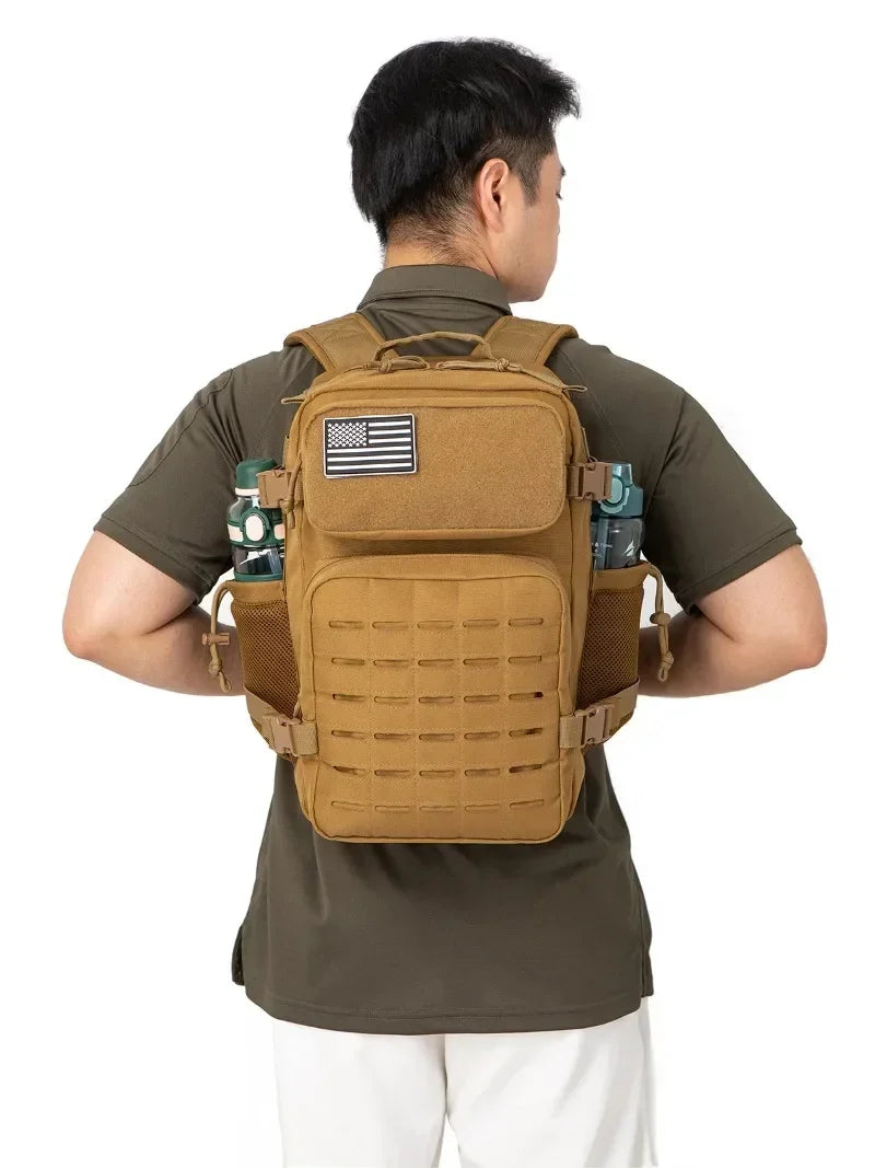 Tactical Backpack School Bag Gym Rucksack Treeking with Dual  camping