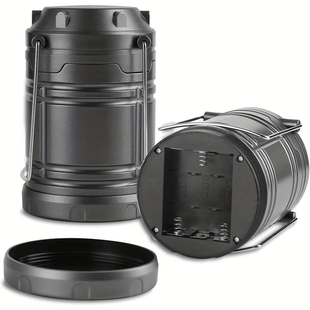 Portable Camping Lantern Battery Powered LED Tent Light for Outdoor