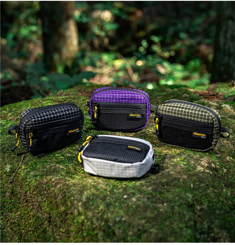 Tactical Utility Bag Durable Waterproof Zipper Mesh Pocket D Buckle Camping
