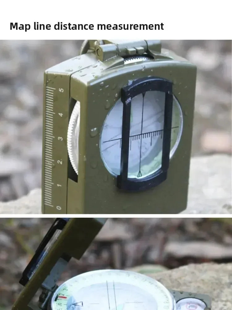 High Precision Professional Outdoor Camping Military Tactical Compass