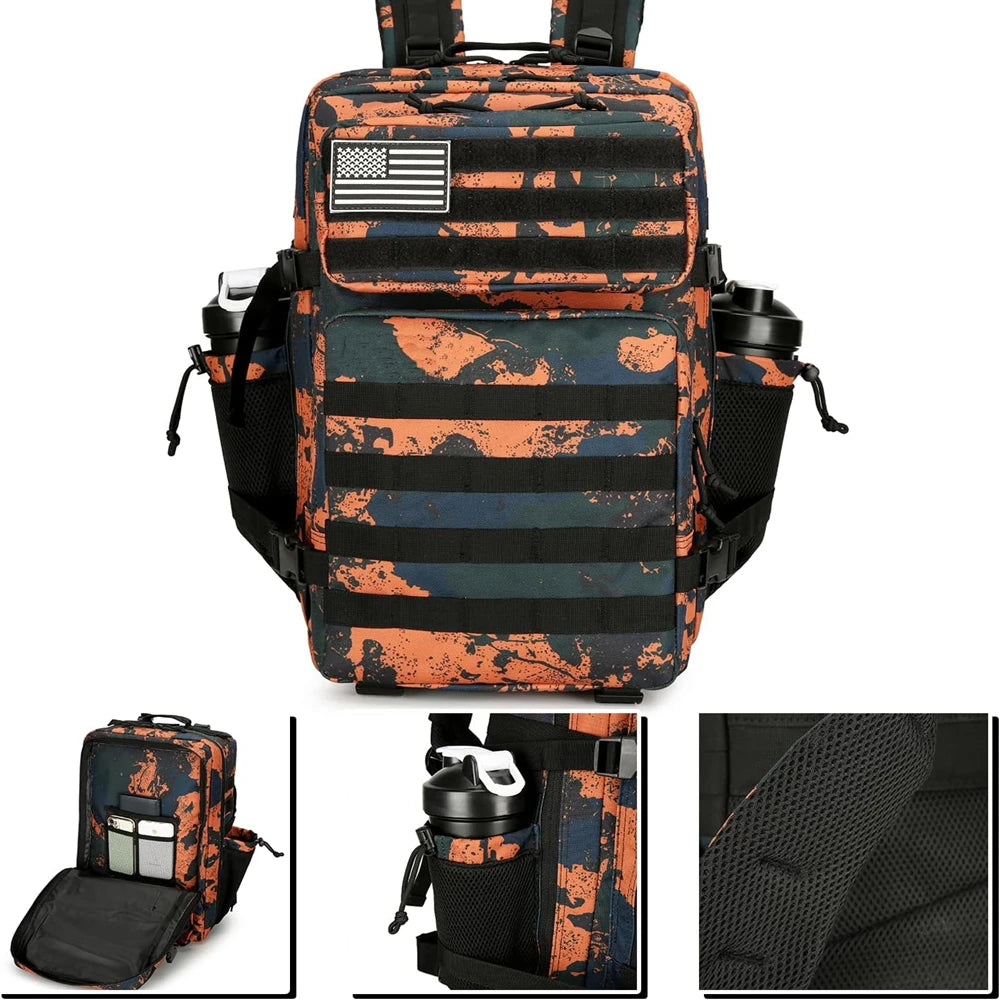 Tactical Backpack Hiking Bag Pack Outdoor Sport Backpack Waterproof Bag