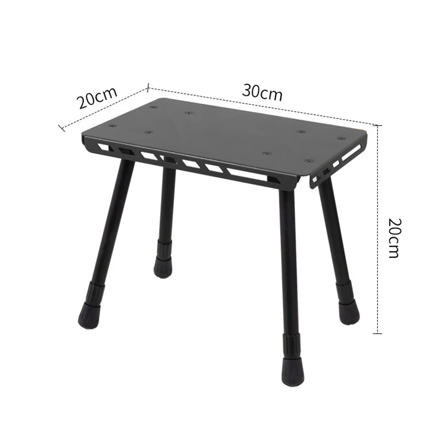 Outdoor Table And Chair Dual-Use Table, Liftable Portable Stool Outdoor Chair Desk
