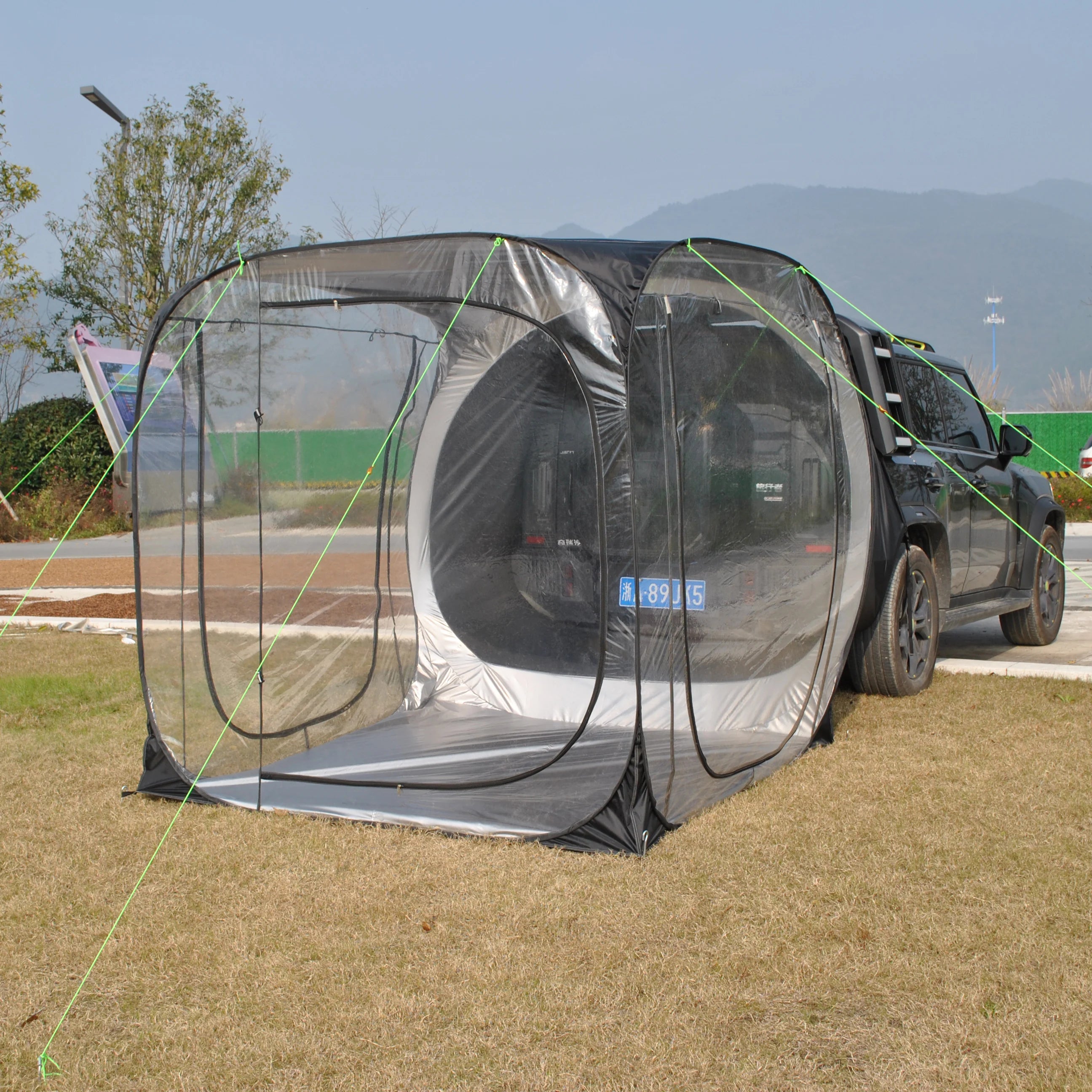 Car Rear Automatic Tent, Car Tailgate Tent,Pop Up Car Rear Tent, SUV Tents Car