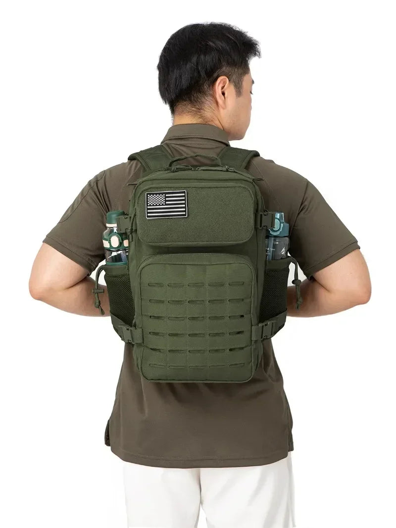 Tactical Backpack School Bag Gym Rucksack Treeking with Dual  camping