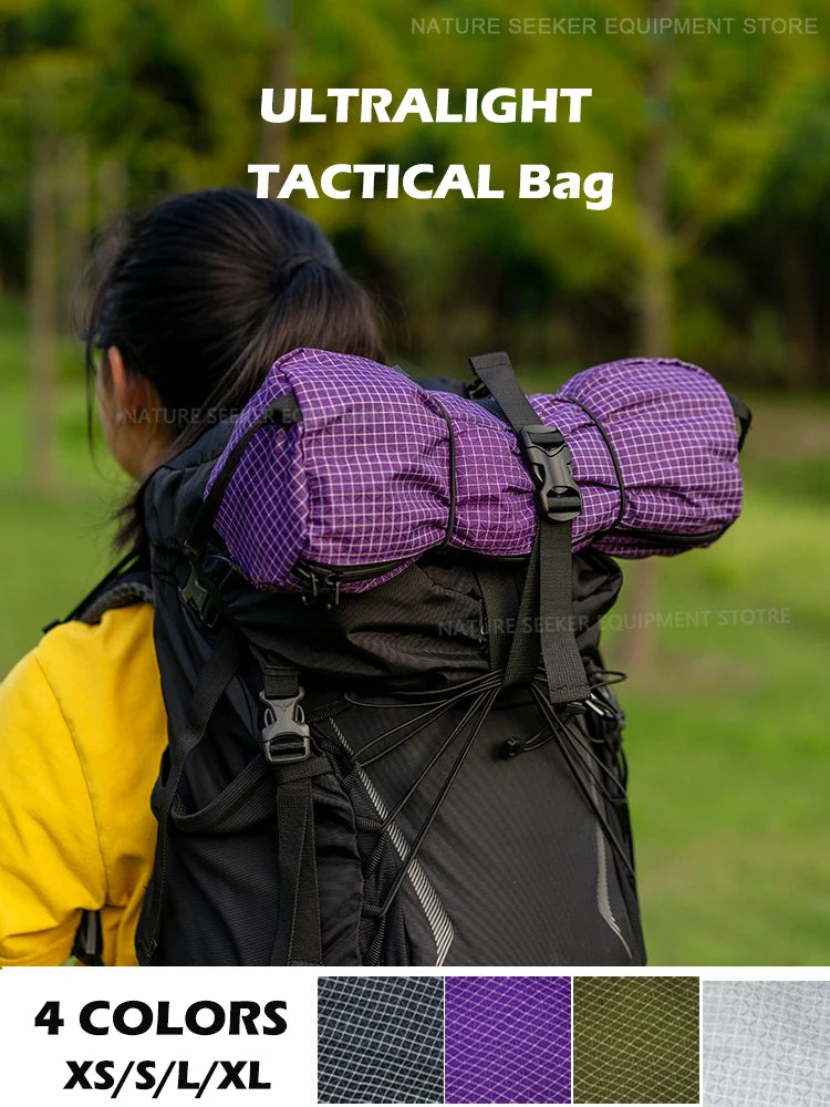 Lightweight External Hanging Bag for Backpack Tactical Hiking Camping Bags