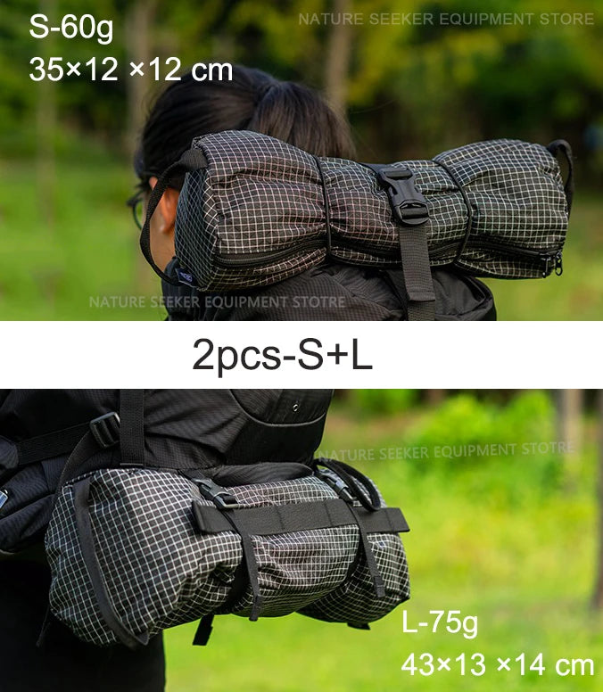 Lightweight External Hanging Bag for Backpack Tactical Hiking Camping Bags