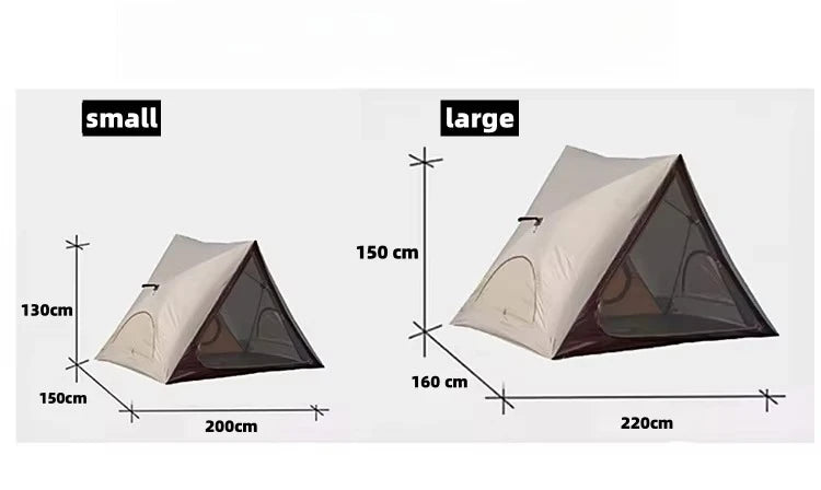 Portable Sunscreen Beach Tent Outdoor Camping Triangle Tent Fully Automatic