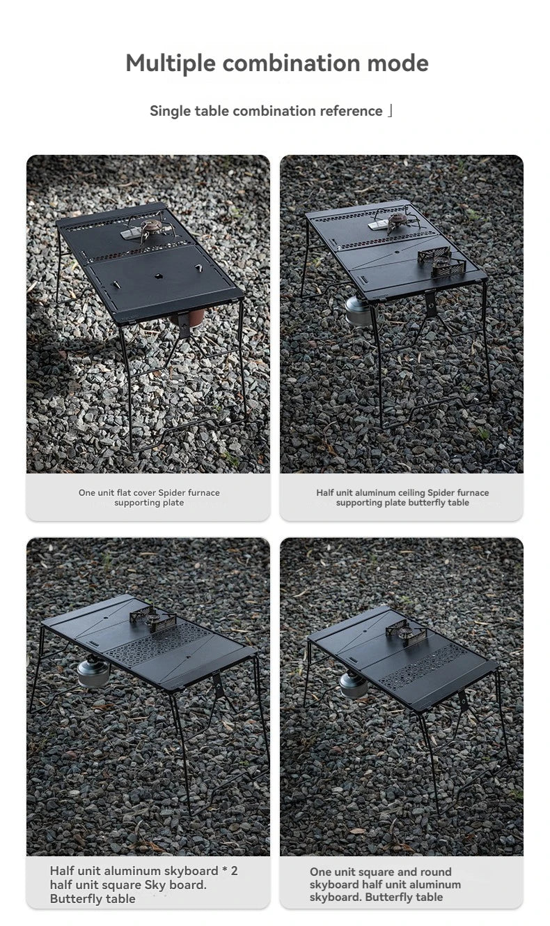 Combination Table Suitable For Snow Peak Stove Cover Outdoor Camping Table