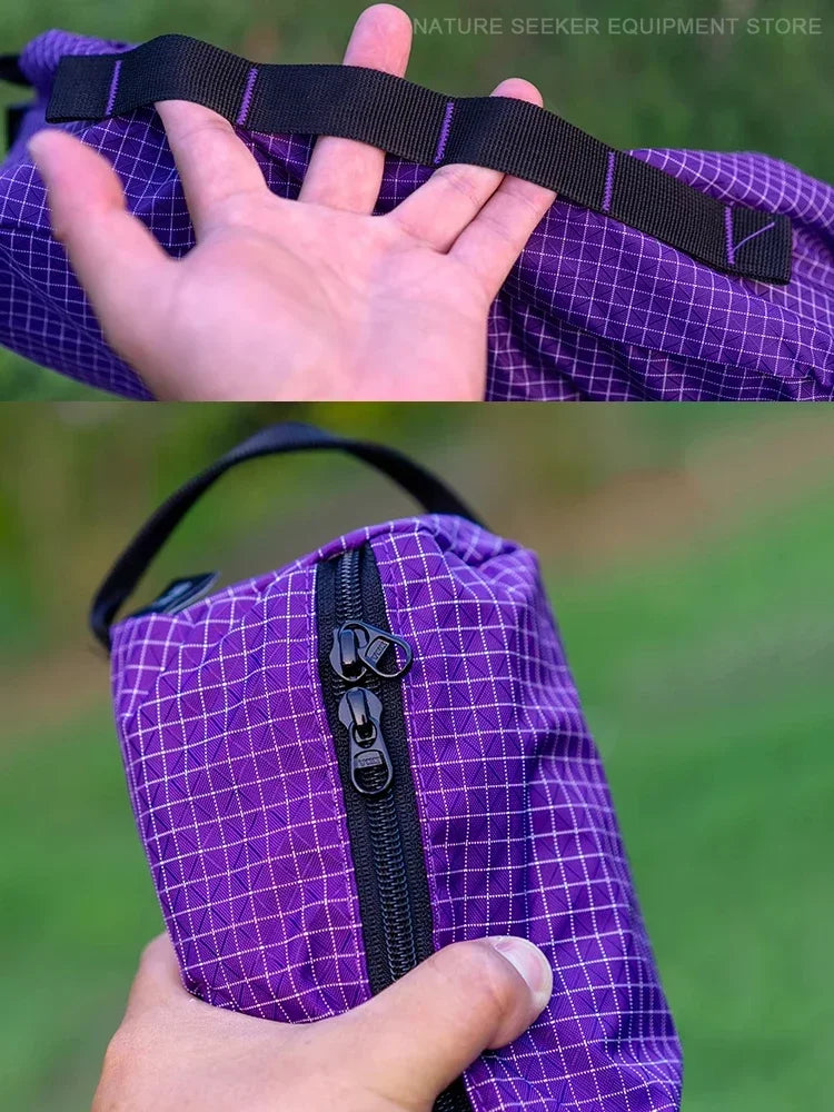 Lightweight External Hanging Bag for Backpack Tactical Hiking Camping Bags