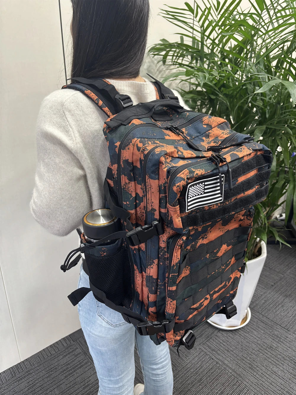 Tactical Backpack Hiking Bag Pack Outdoor Sport Backpack Waterproof Bag