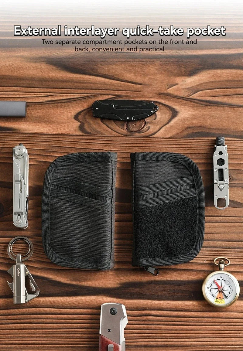 Outdoor Kit Carry-on Card Bag Wallet Multi-purpose EDC Tools Storage Bag