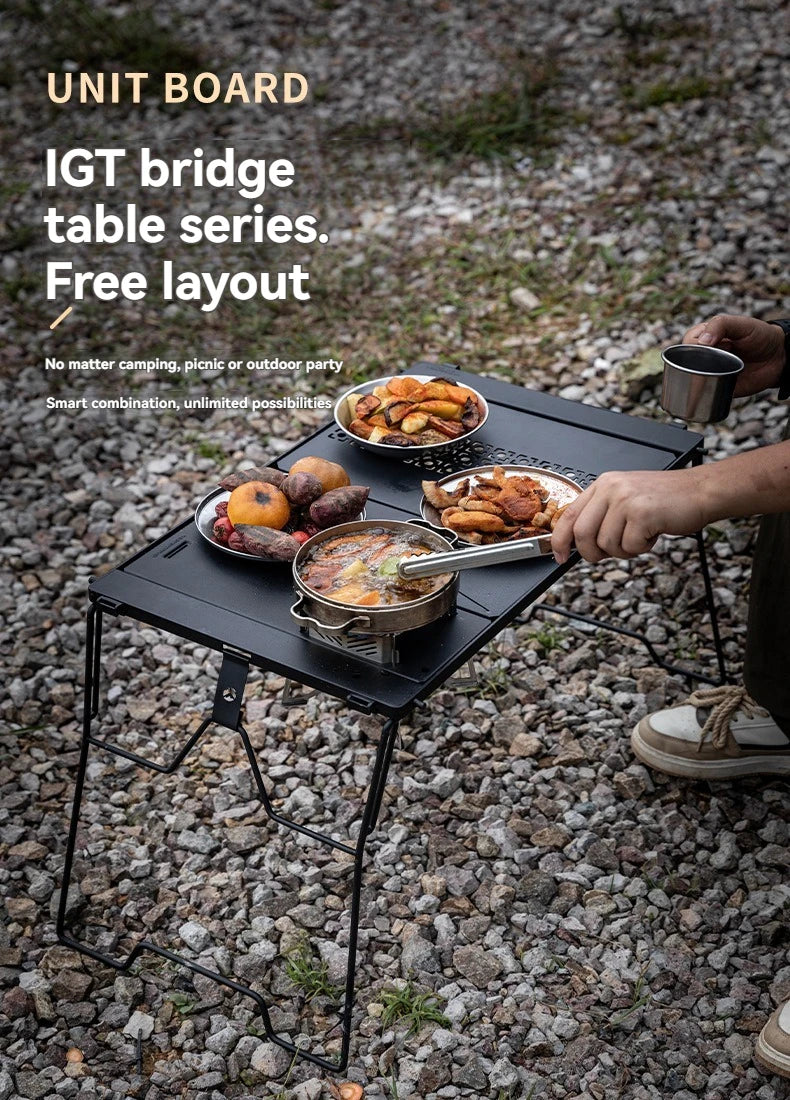 Combination Table Suitable For Snow Peak Stove Cover Outdoor Camping Table