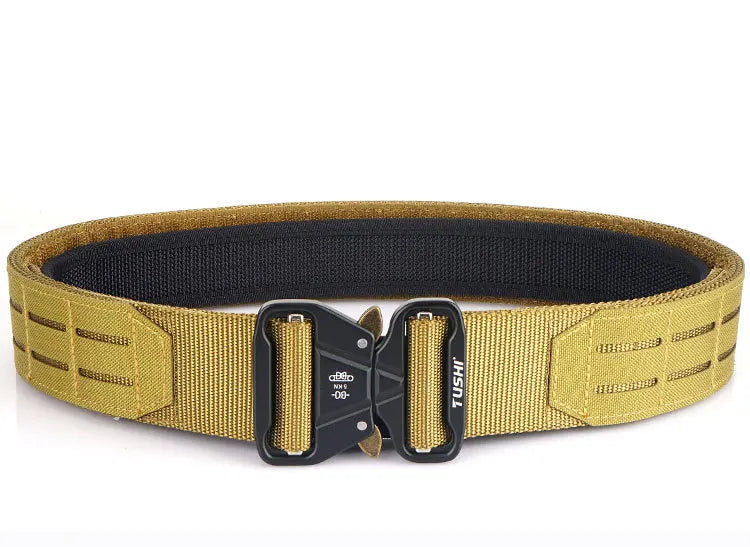Tactical Belt 2 Inch Quick Release Ronin Camo Belt Metal Outdoor Waist Belt