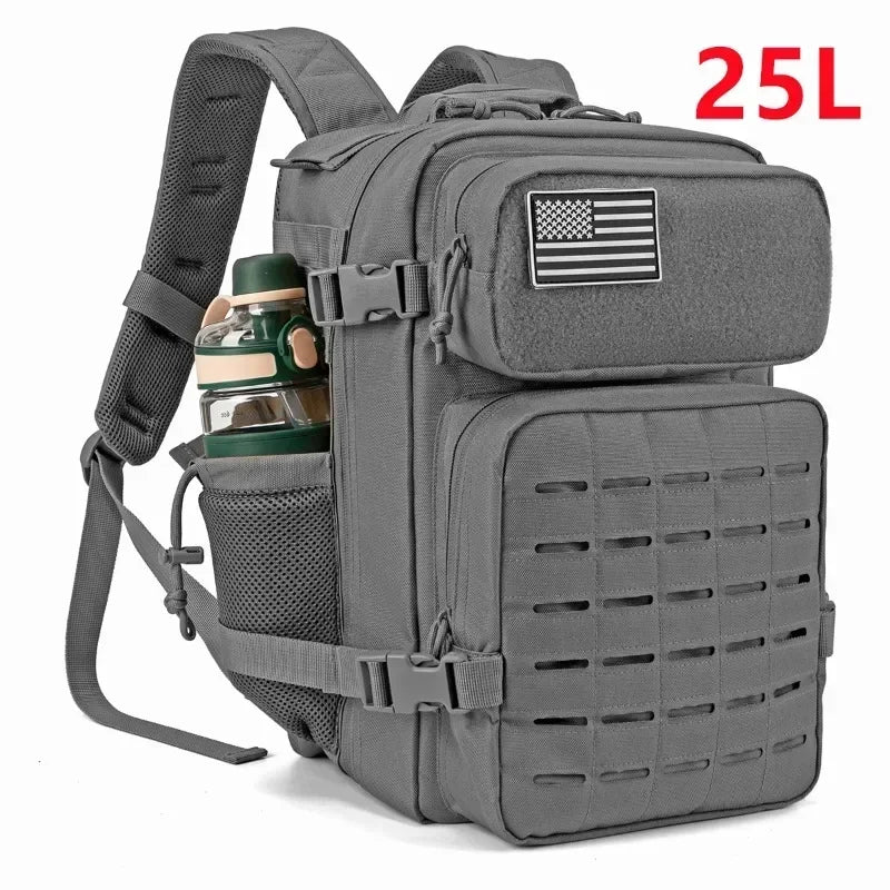 Tactical Backpack School Bag Gym Rucksack Treeking with Dual  camping