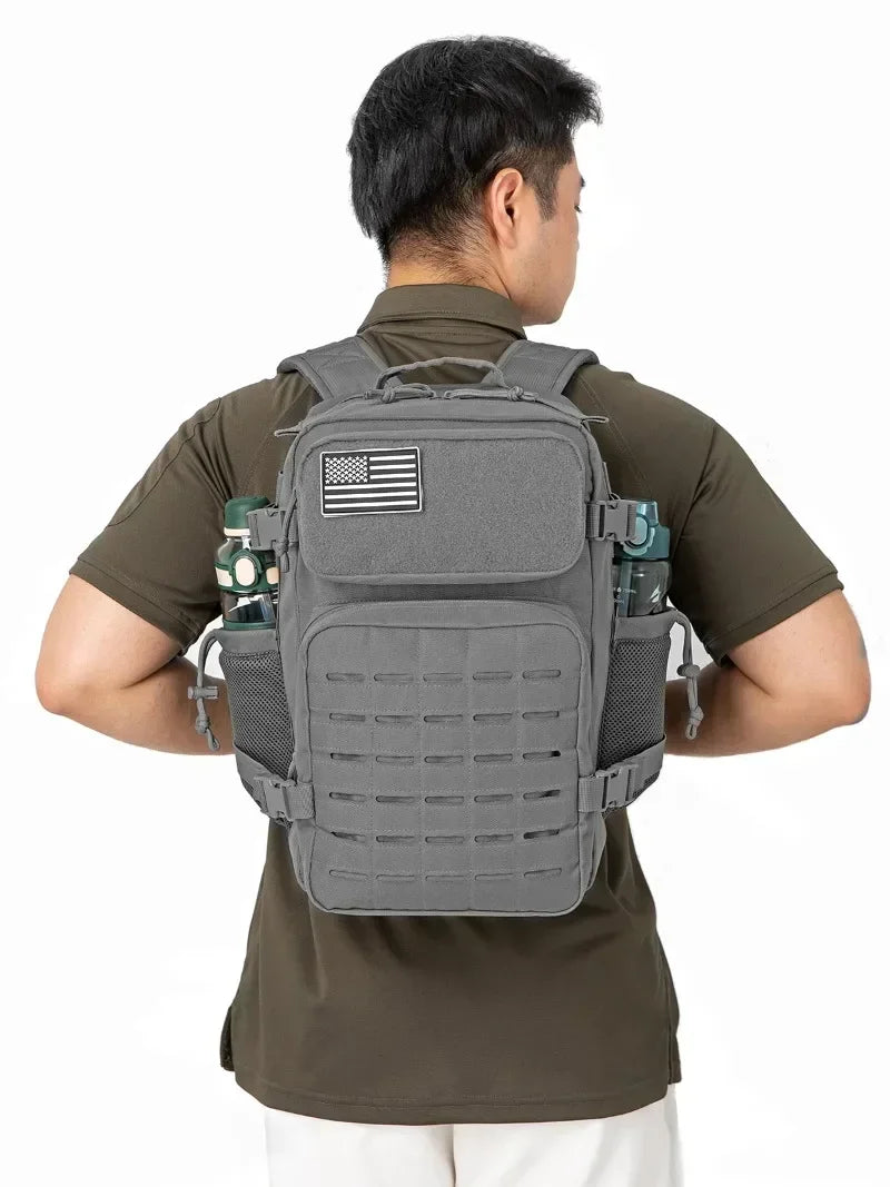 Tactical Backpack School Bag Gym Rucksack Treeking with Dual  camping