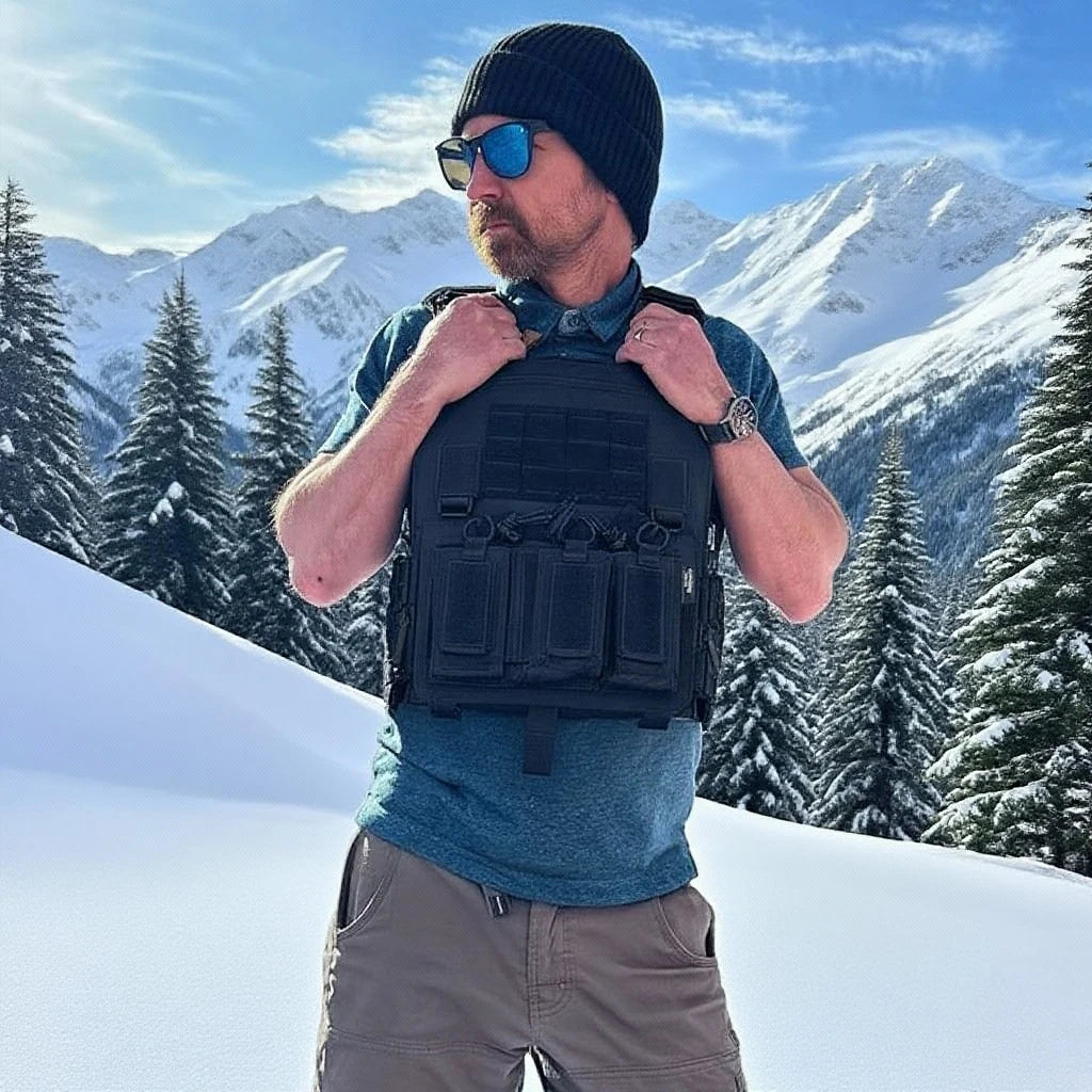 Chaleco Tactico Vest Ranger-Green Tactical Gear Tactical Vest for Outdoor