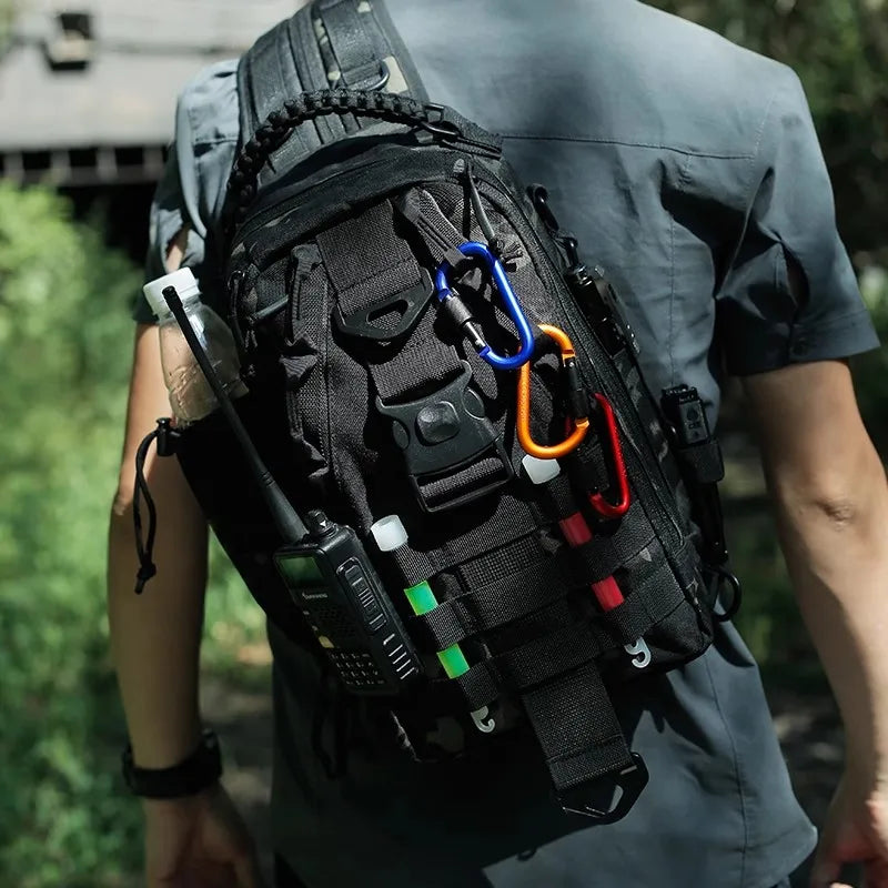 Outdoor Fishing Tackle Bag Waterproof Hiking Cycling Travel Backpack Tools