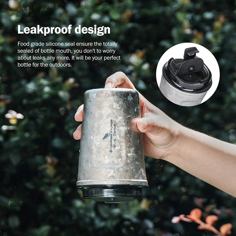 Travel Coffee Tea Drinking Cup Double Wall Vacuum Insulated Water Mug Thermos