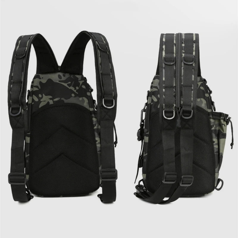 Outdoor Fishing Tackle Bag Waterproof Hiking Cycling Travel Backpack Tools