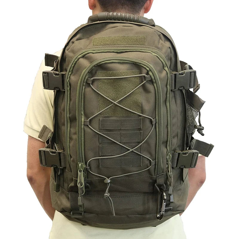 Outdoor Tactical Backpack Men's Outdoor Hiking Bag Capacity Military Army Bags