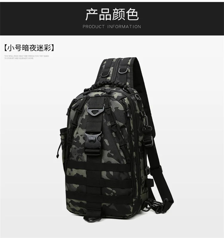 Outdoor Fishing Tackle Bag Waterproof Hiking Cycling Travel Backpack Tools