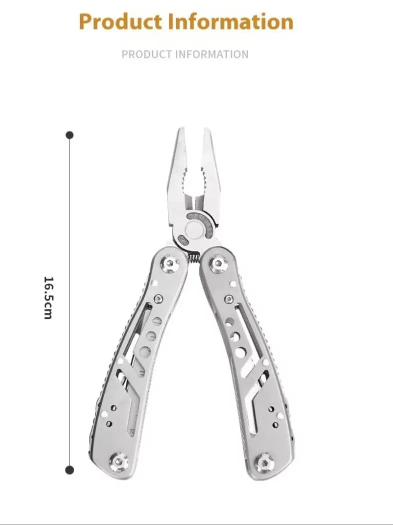 Multi-Function Folding Pliers, Outdoor Survival Camping Tool Multi-Tool