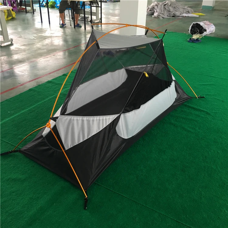 Double Layer 1 Person camping Tent Waterproof ultralight Lightweight Tents