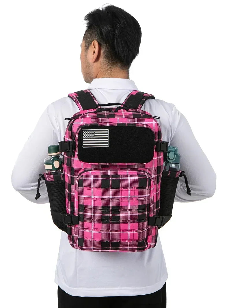 Tactical Backpack School Bag Gym Rucksack Treeking with Dual  camping