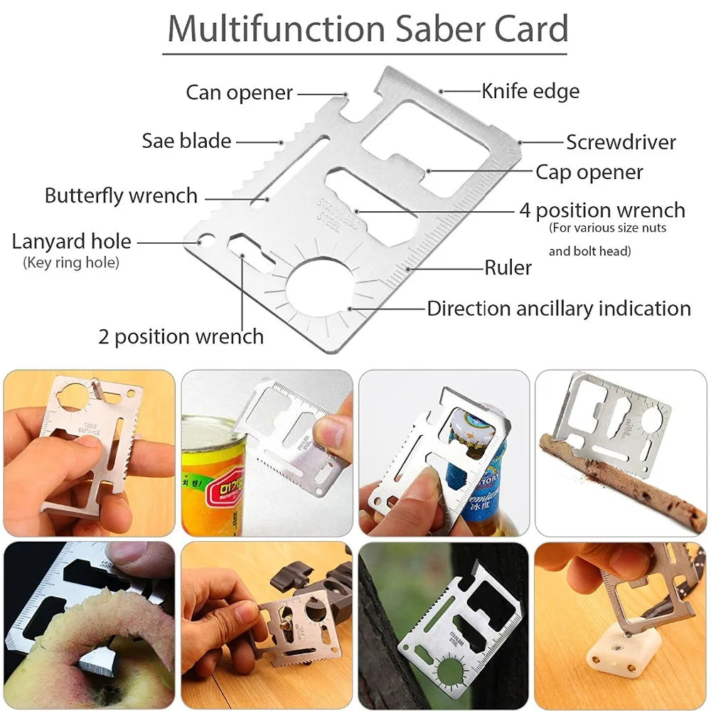 Professional Car Survival Outdoor Camping Hiking First Aid Kit Emergency