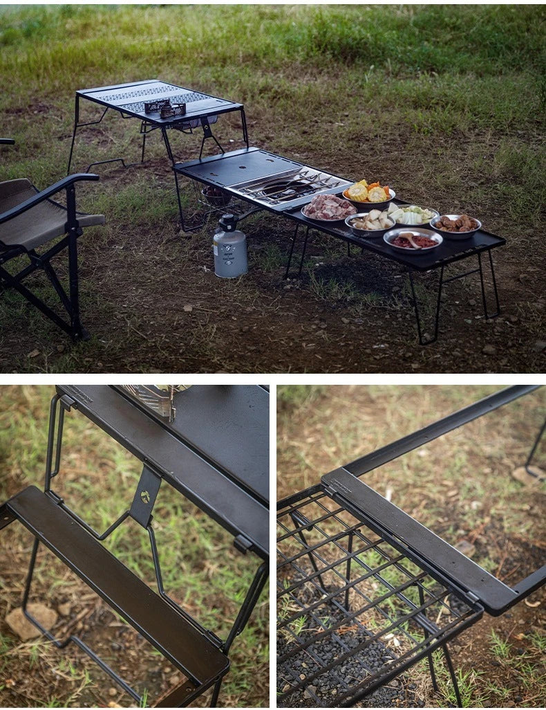 Combination Table Suitable For Snow Peak Stove Cover Outdoor Camping Table