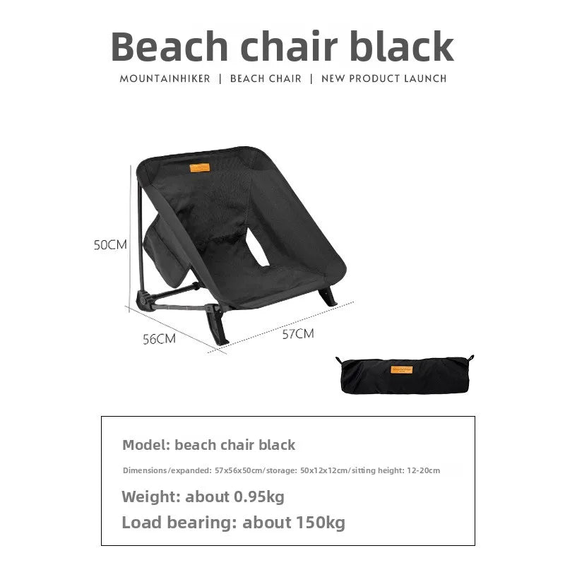 Mountainhiker Outdoor folding table and chair portable adjustable camping chair