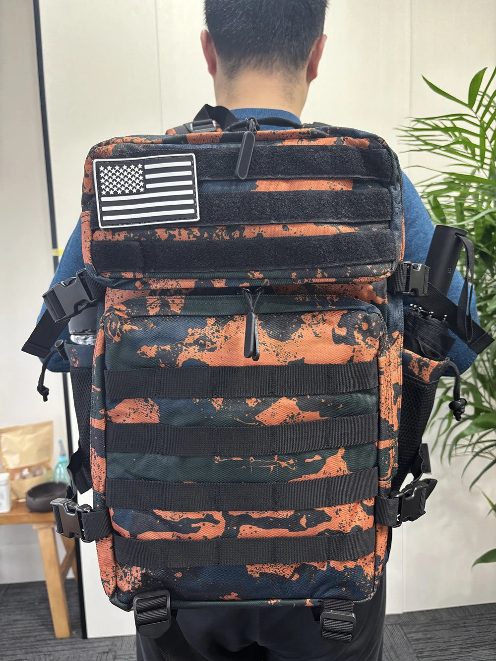 Tactical Backpack Hiking Bag Pack Outdoor Sport Backpack Waterproof Bag