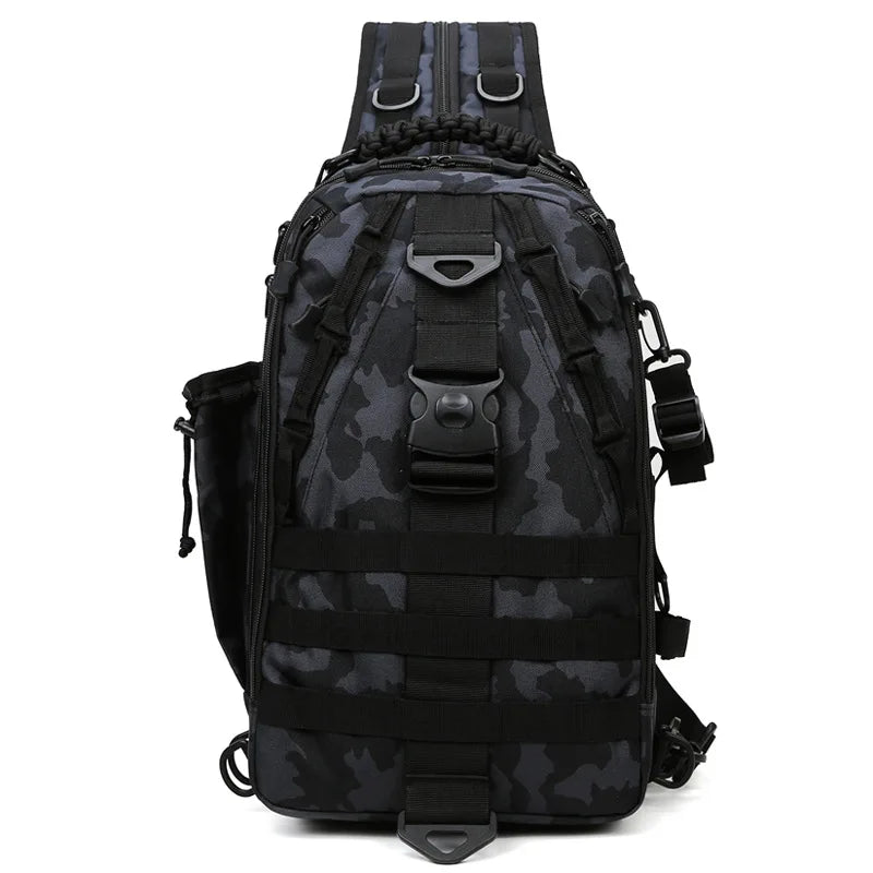 Outdoor Fishing Tackle Bag Waterproof Hiking Cycling Travel Backpack Tools