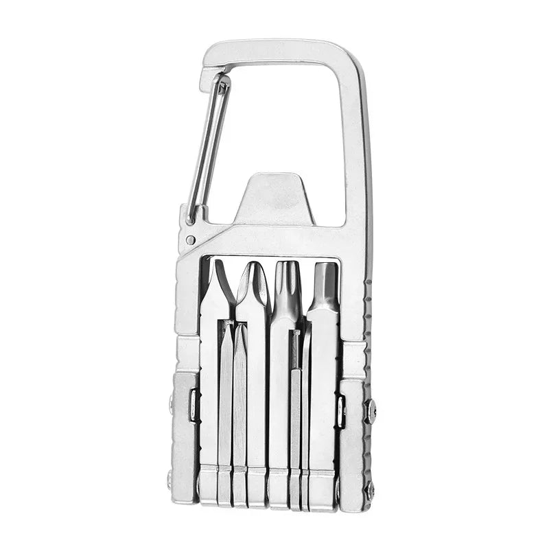 Folding Pocket Multitool Portable Camping and Hiking Gear Screwdriver