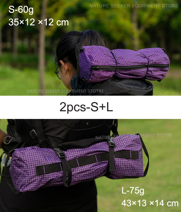 Lightweight External Hanging Bag for Backpack Tactical Hiking Camping Bags