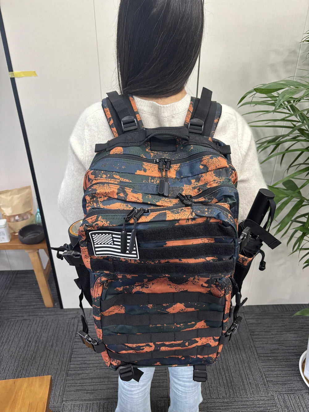 Tactical Backpack Hiking Bag Pack Outdoor Sport Backpack Waterproof Bag