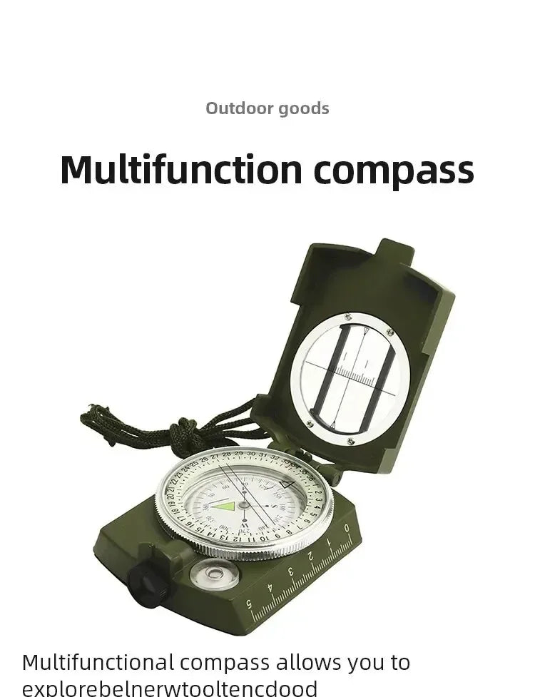 High Precision Professional Outdoor Camping Military Tactical Compass