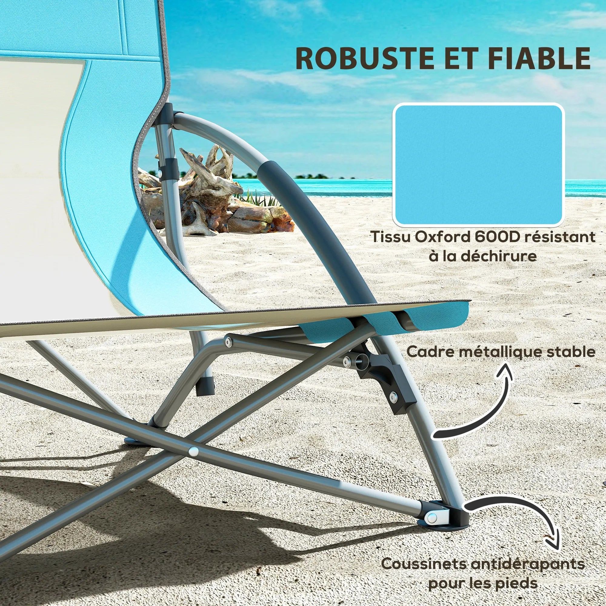 Beach Chairs Foldable Lightweight Folding Camping Chairs Carry Bag Cup