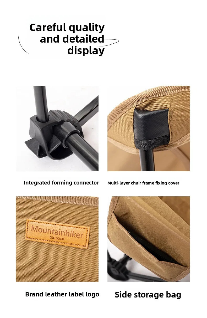 Mountainhiker Outdoor folding table and chair portable adjustable camping chair