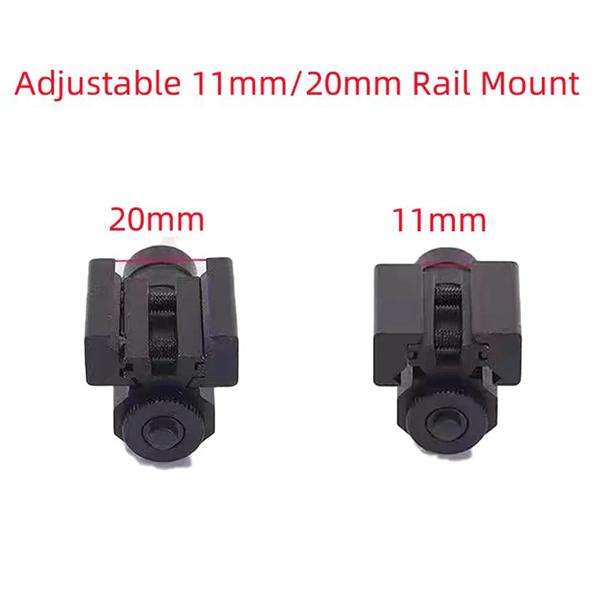 Tactical Red Dot Laser Pointer Sights Hunting with  Mount Adjustable Sight