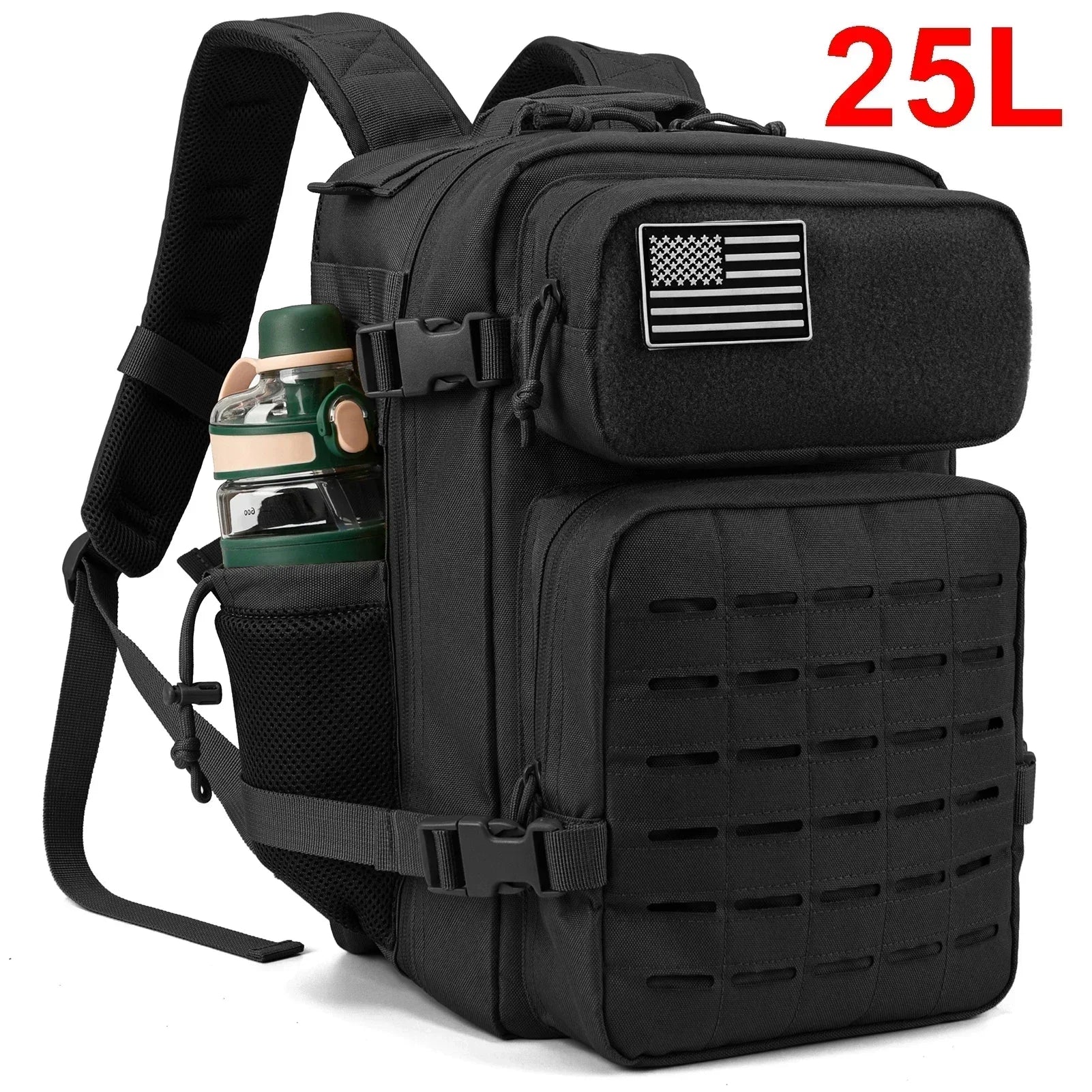 Tactical Backpack School Bag Gym Rucksack Treeking with Dual  camping