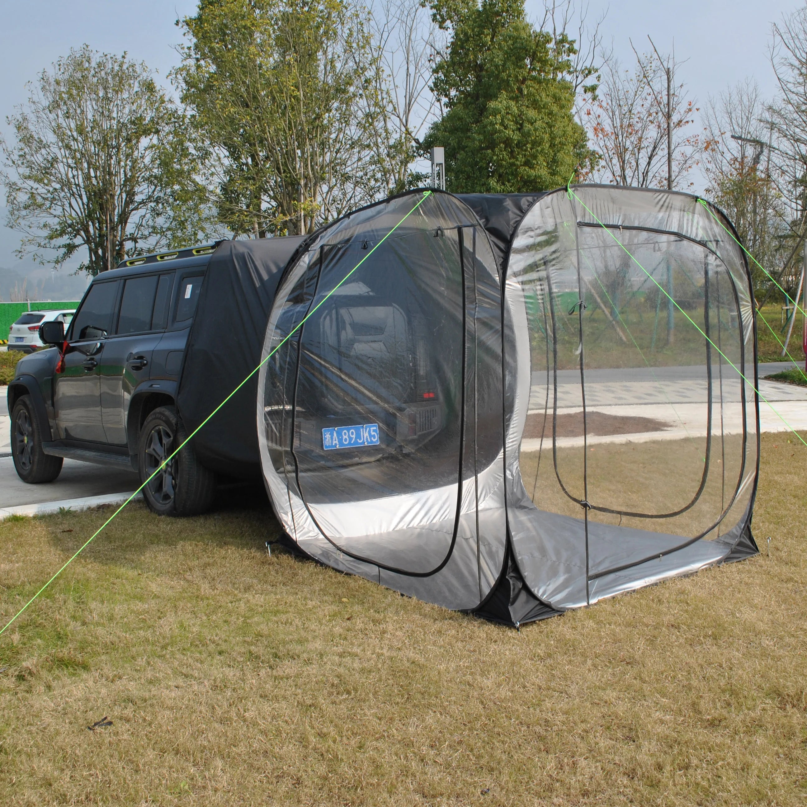 Car Tent trailer Tent, Car Tailgate Tent,Pop Up Car Rear Tent Multipurpose Truck Tent